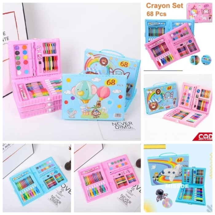 

CRAYON SET 68PCS ALAT MENGGAMBAR MEWARNAI