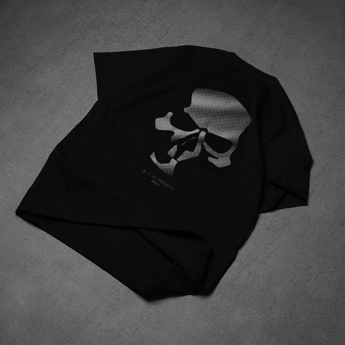 【HOT】 Rucas Delivery II Hand Stitch Monogram Skeleton Tee Original  - Monogram