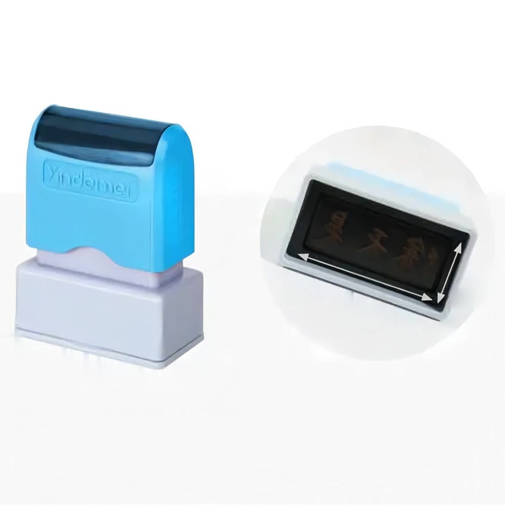 

Custom Teacher Name Ink Stamp Signature Calligraphy Selfing-Inking Personalized Letter Stamp For School Student Child