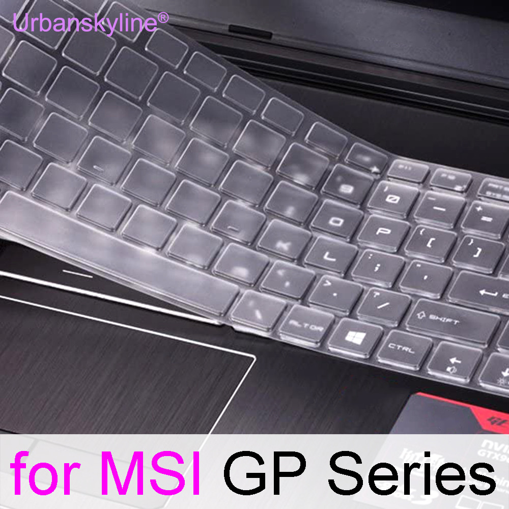 Keyboard Cover for MSI Vetor GP66 Leopard GP70 GP60 GP72VR GP72MVR GP62M GP62MVR Silicone Gaming Lap