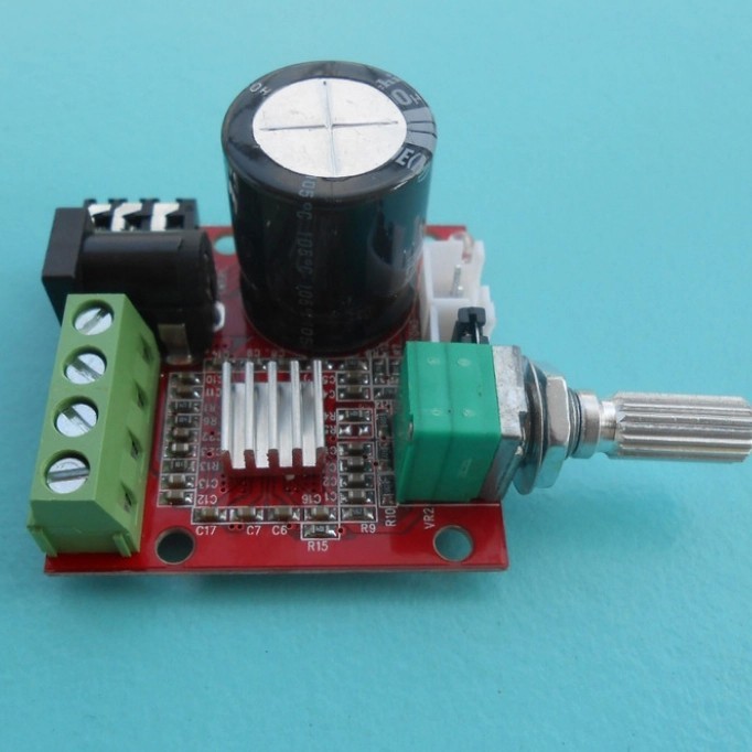 RED PAM8610 amplifier board PAM 8610 Sound Quality 12v with potensio -Zk