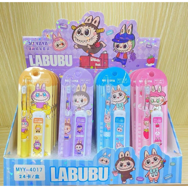 

Pensil Mekanik Karakter Labubu + Isi Pensil 0,5