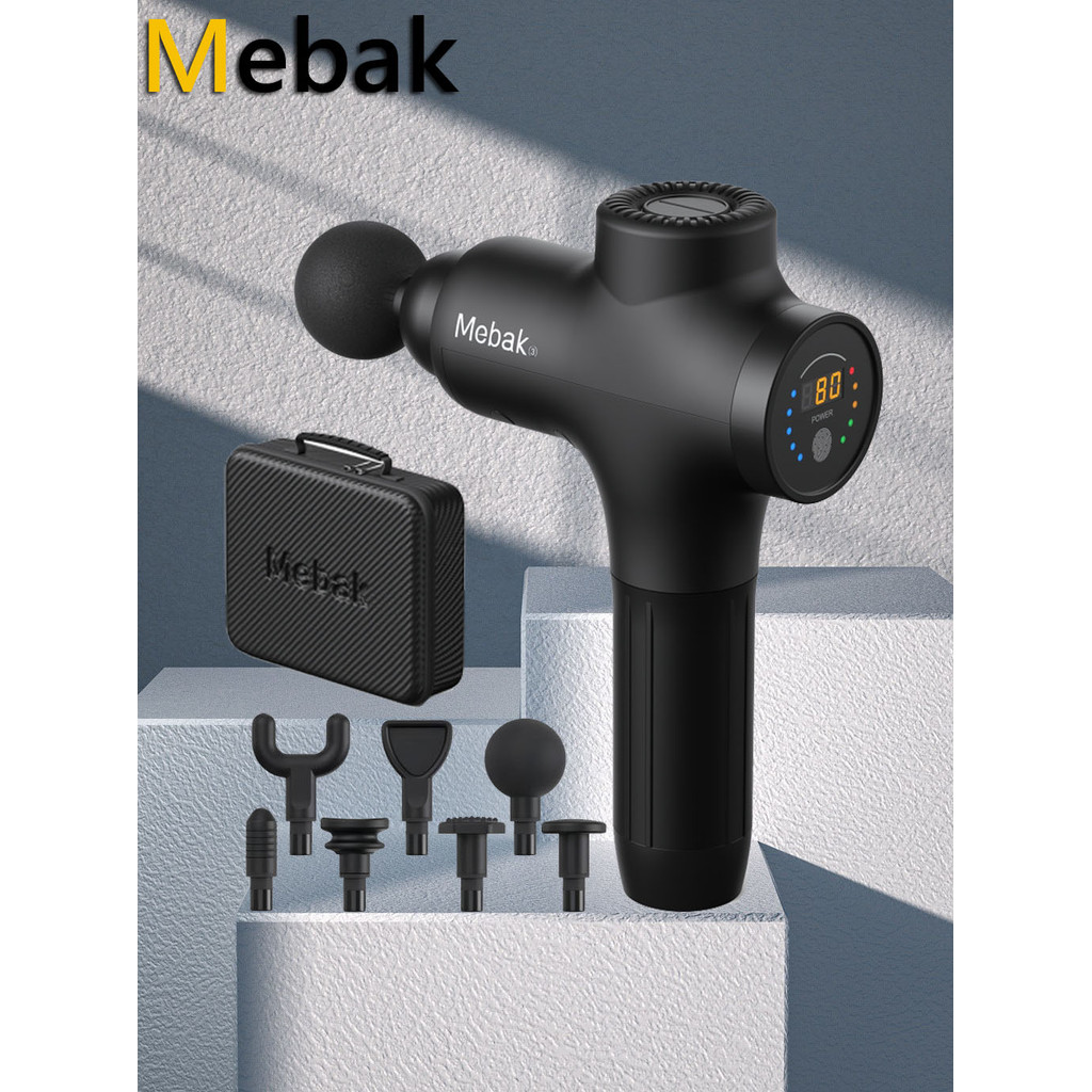 Mebak 3 Massage Gun, Massage Gun Deep Tissue, Professional Muscle Percussion Massage Gun,for Shoulde