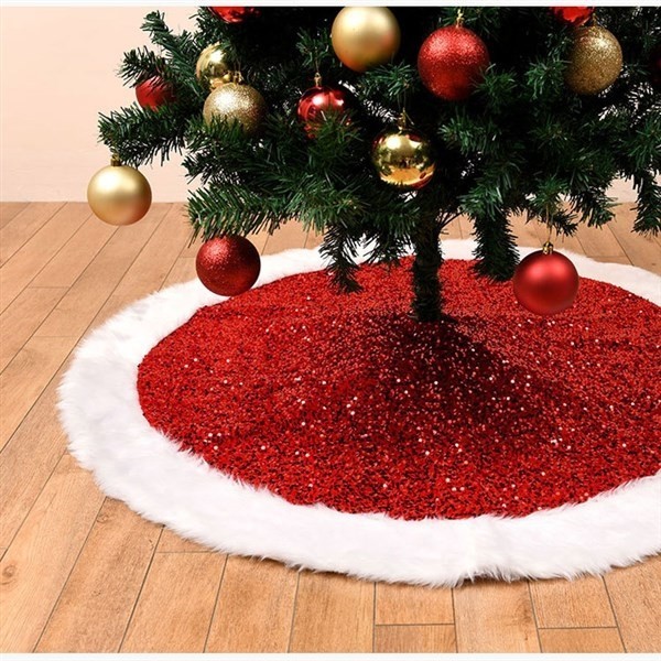 

Tatakan Pohon Natal 90 cm Karpet Merah Santa Dekorasi Ornamen Natal - GLITER 90-CC208