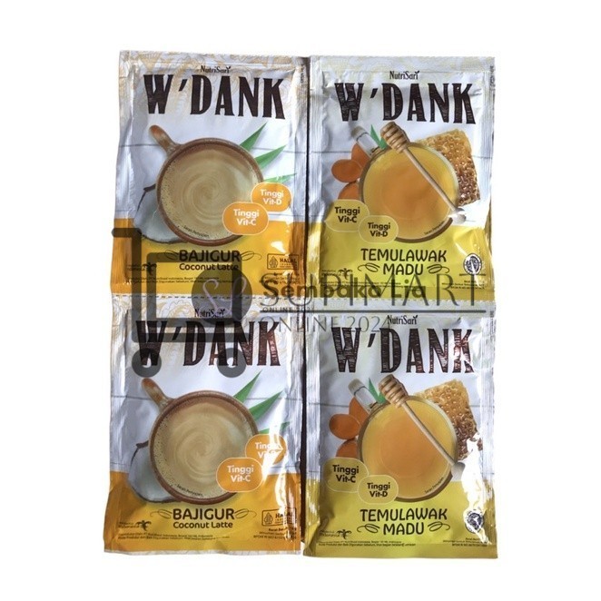 

W'Dank Temulawak Madu 10 Sachet / Tinggi Vitamin C dan Vitamin D