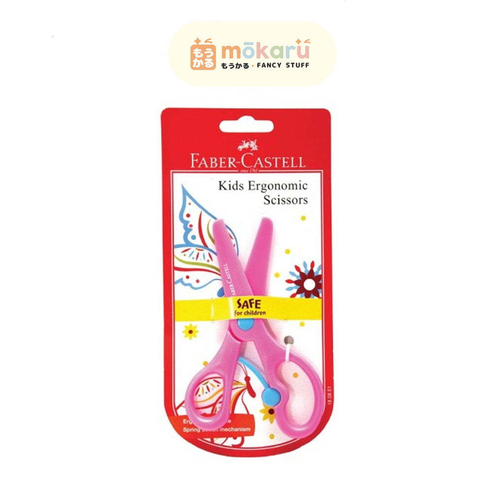 

Faber Castell Gunting (Kids Ergonomic) / Cut Scissors Gunting Anak