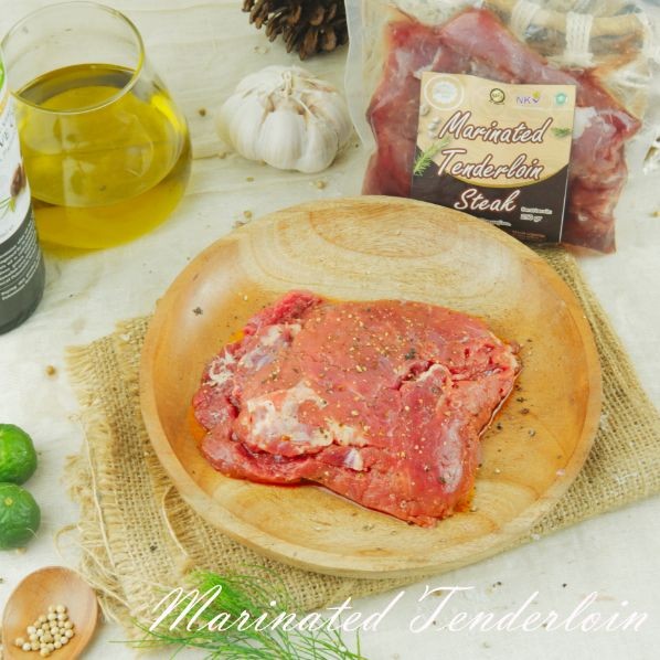 

Wahyu Beef Marinated Tenderloin Steak 250gram|Steak|Marinasi Steak|Steak Tenderloin|