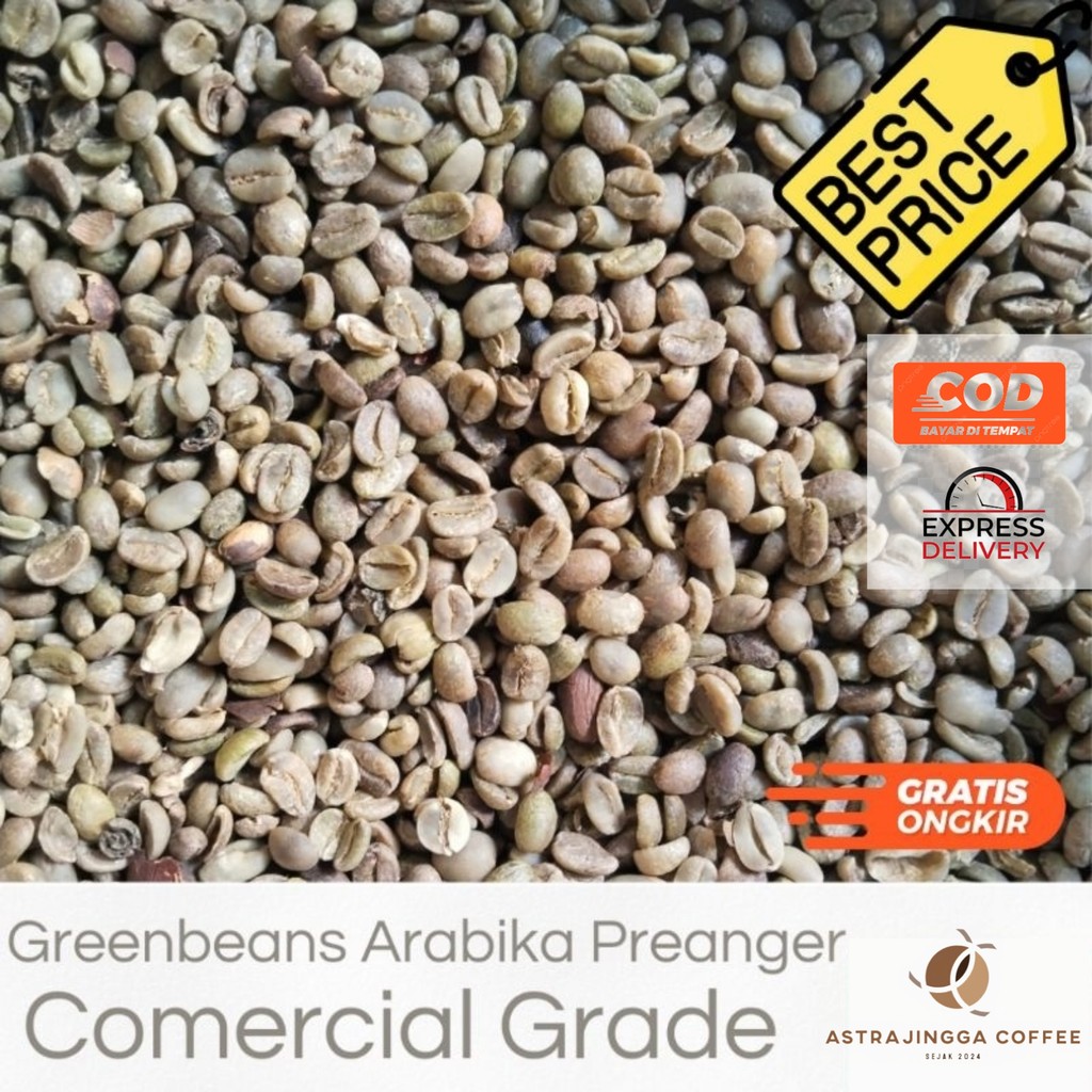 

1Kg Green Beans Arabika Full Wash Reguler Jawa Barat | Astrajingga Coffee