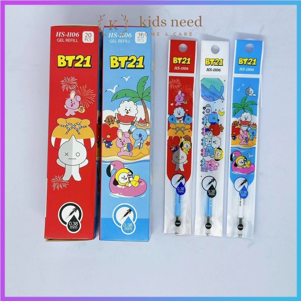 

ISI Pulpen Gel [20 PCS] / Dilani1124 Refill Jel Pulpen / Isi Ulang Pen GPR / Refil Tinta Pulpen Gen Karakter Lucu Keren
