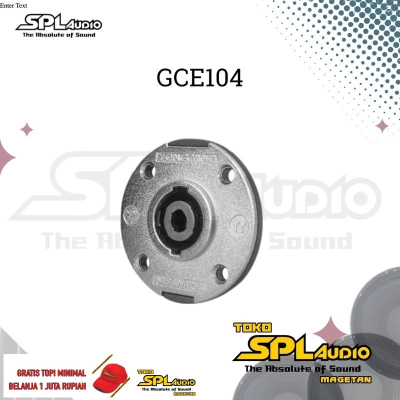 SOKET SPIKON SPL AUDIO GCE 104 ORIGINAL