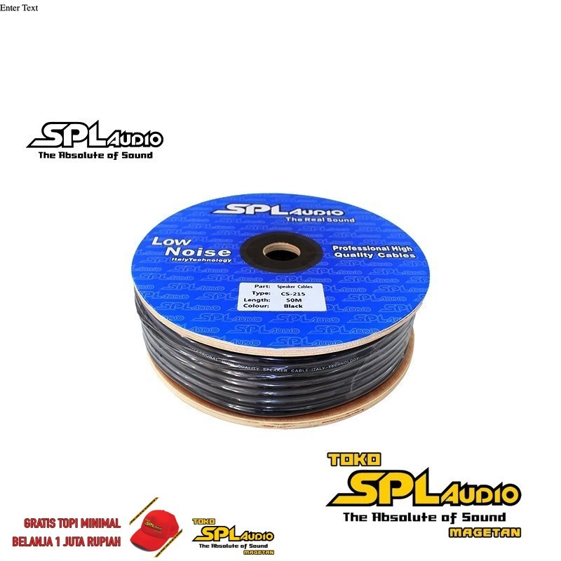 KABEL SPEAKER 2X1.5MM SPL AUDIO Eceran Per Meter