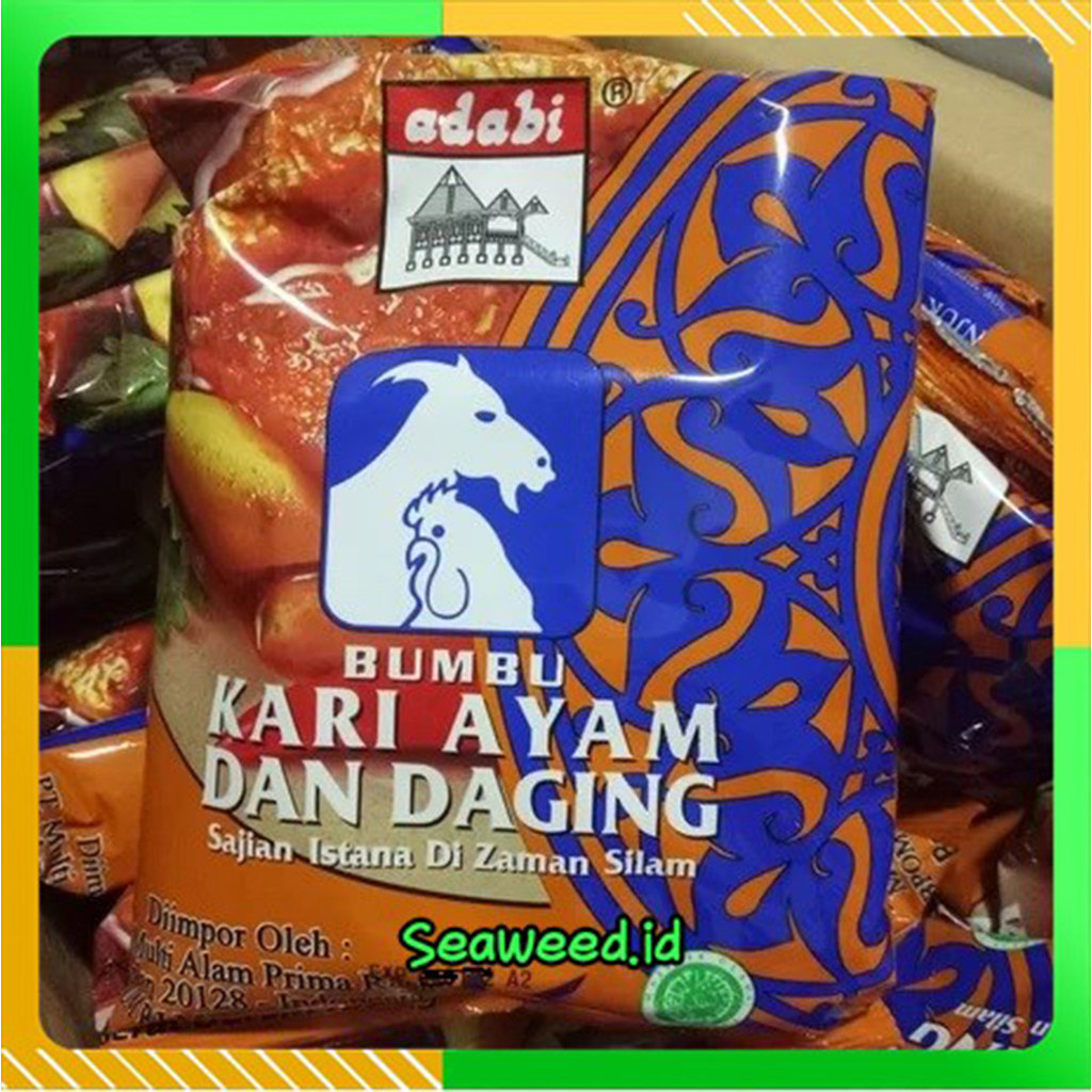 

Bumbu Kari Ayam Adabi 250 gram Promo Halal Praktis