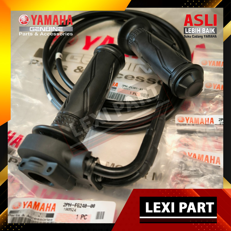 Kabel Gas Set Handgrip Pipa Gas MIO M3 MIO 125 MIO Z Original