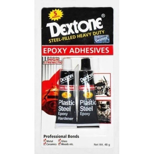 

Lem Dextone Plastic Stell Epoxy 5 menit / Lem Besi Campur 5 menit