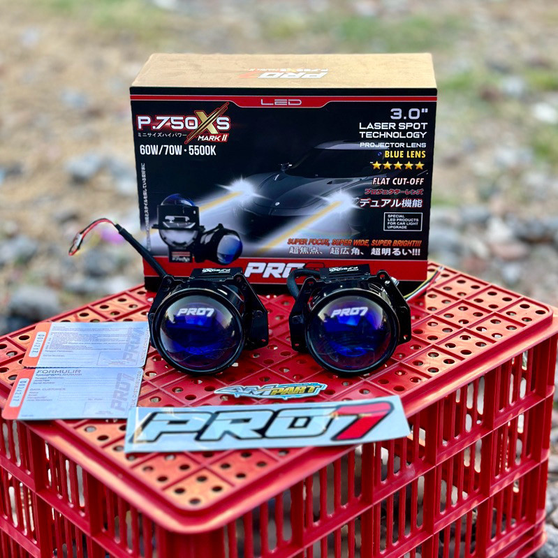 BILED PRO7 P750XS 3INCH BLUELENS
