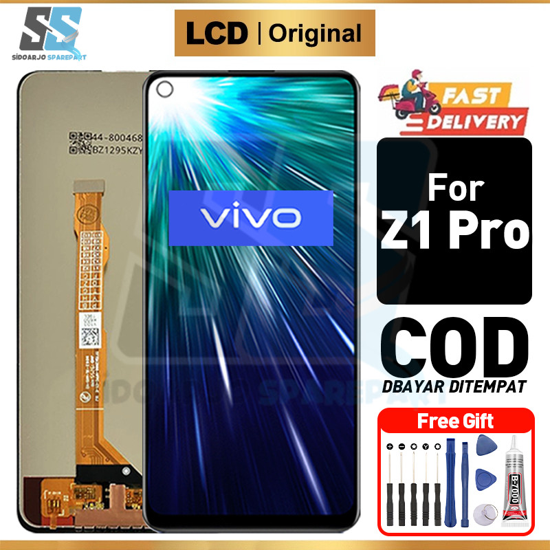 LCD Vivo Z1 pro Original Touchscreen Fullset Asli Ori Compatible For Glass Touch Screen Digitizer