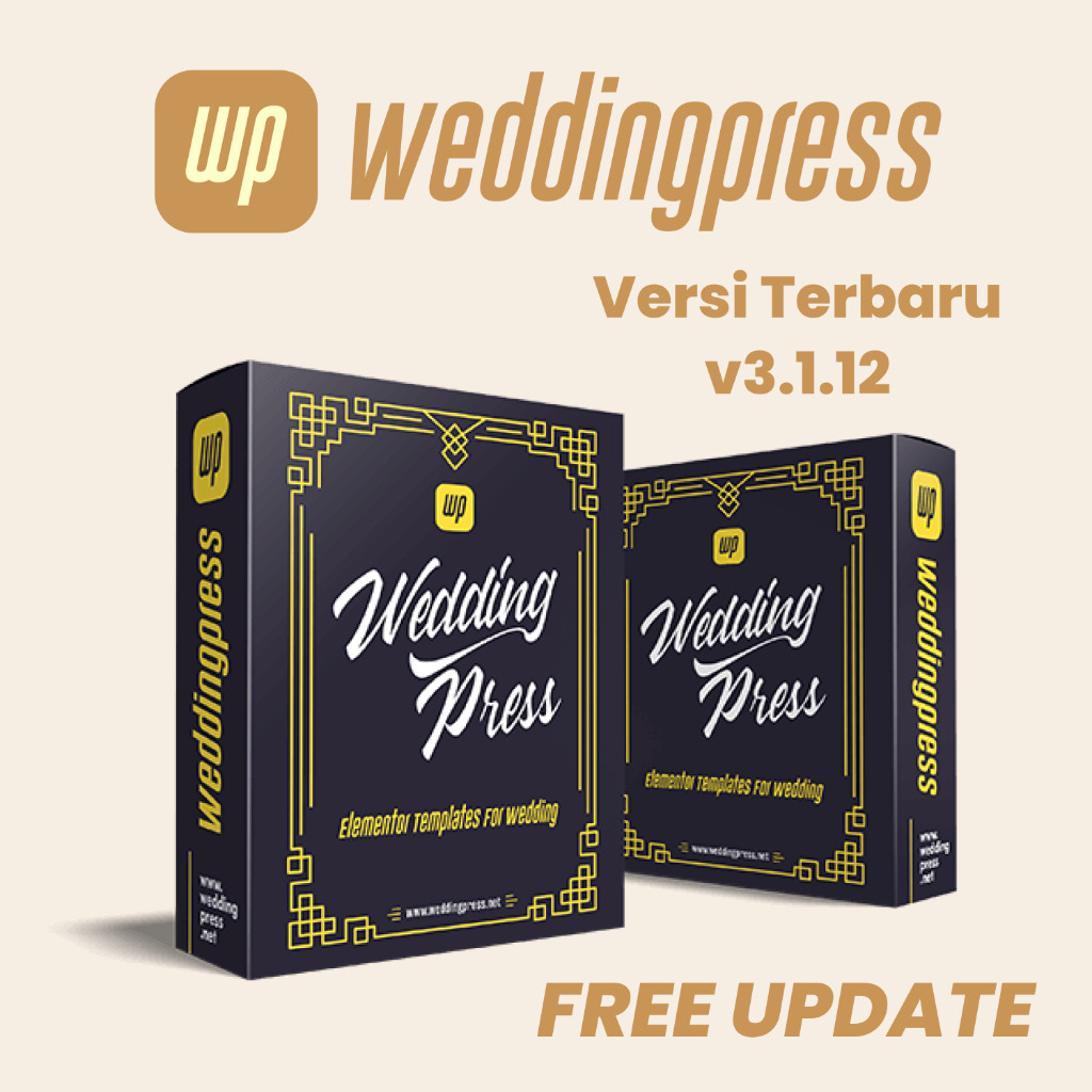 WeddingPress v3.1.12 Versi Terbaru Lifetime Free Update Plugin Undangan Digital WordPress Elementor 