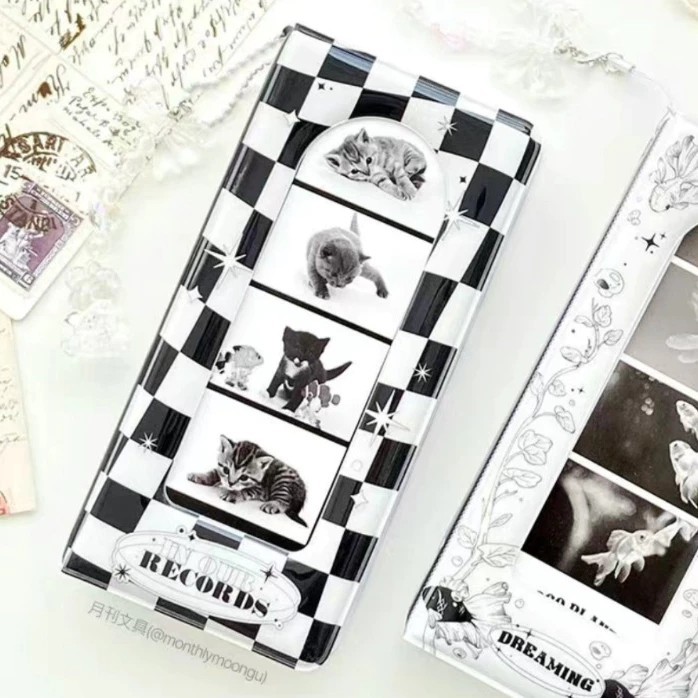 ALBUM 4CUT PHOTOSTRIP 40slot / COLLECT BOOK PHOTOBOOTH - white