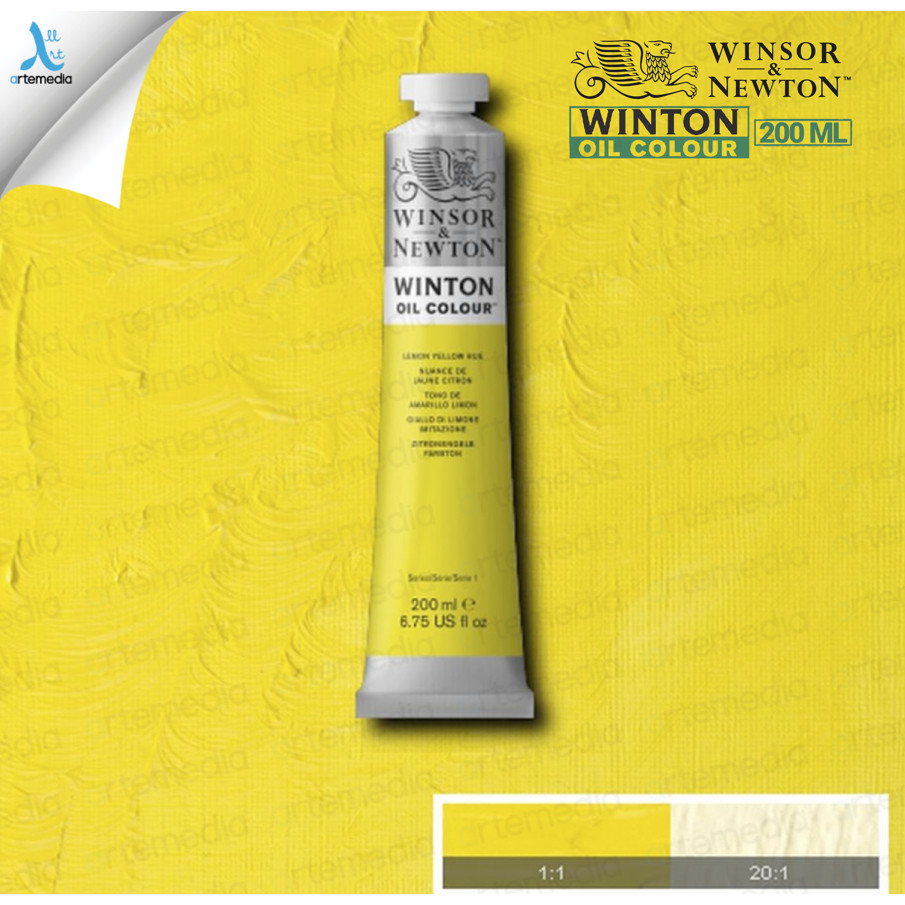 

Gramedia Surabaya - Winsor & Newton Winton LEMON YELLOW HUE 200ml Oil Color