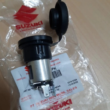 body socket lighter suzuki ertiga karimun wagon r sx4 new carry asli - socket + tutup
