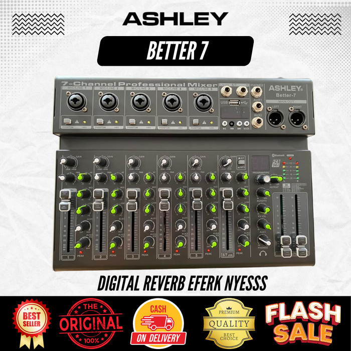 Mixer Ashley Better 7 Channel Original Ashley