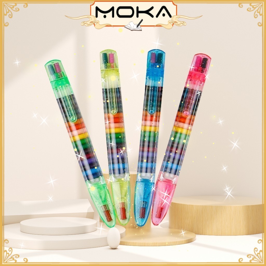 

MOKA PENSIL WARNA SUSUN / PENSIL WARNA SUSUN ISI 20 WARNA TERANG / PENCIL CRAYON SUSUN P108