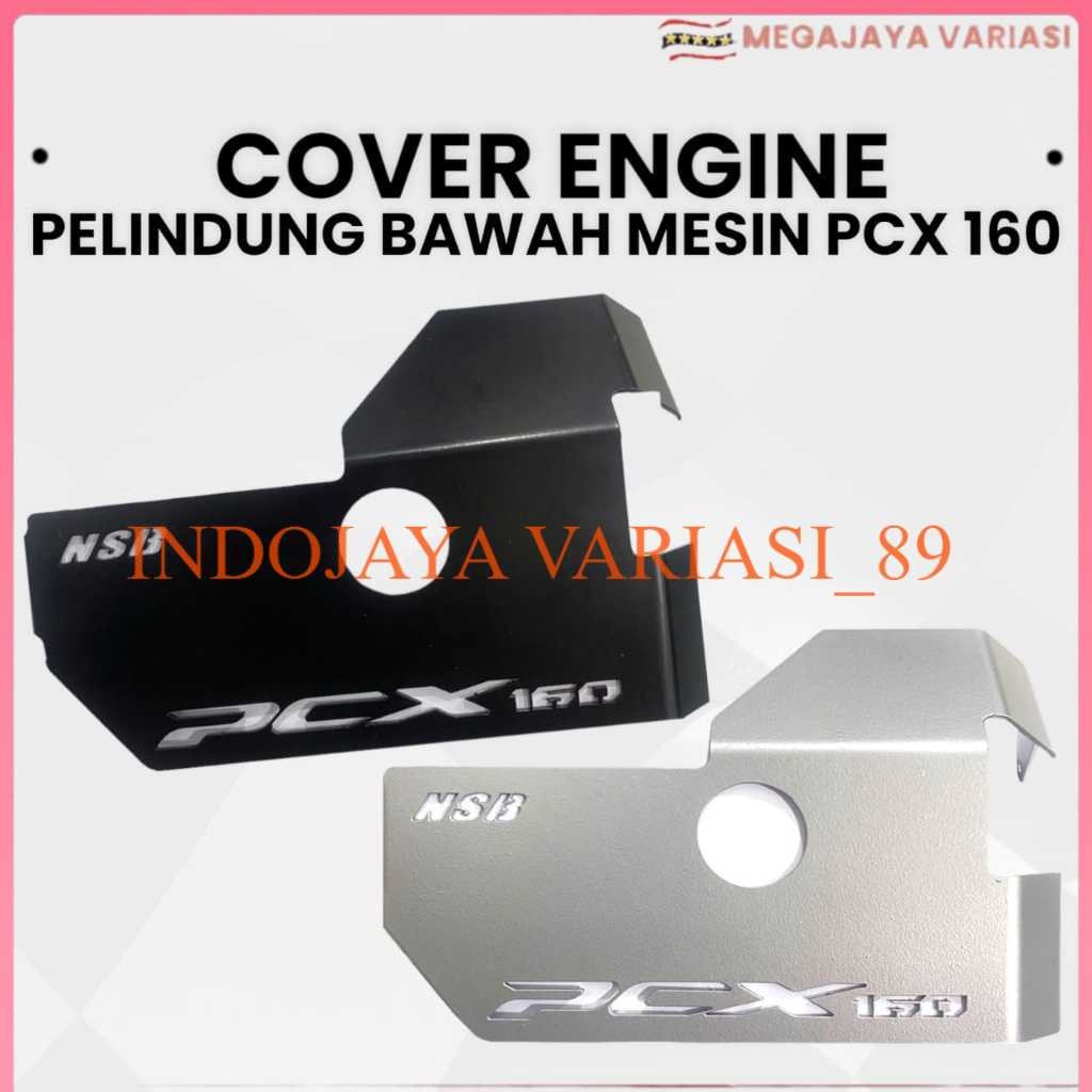 Cover Engine Pelindung Mesin PCX160 Cover Mesin PCX160  indojaya variasi