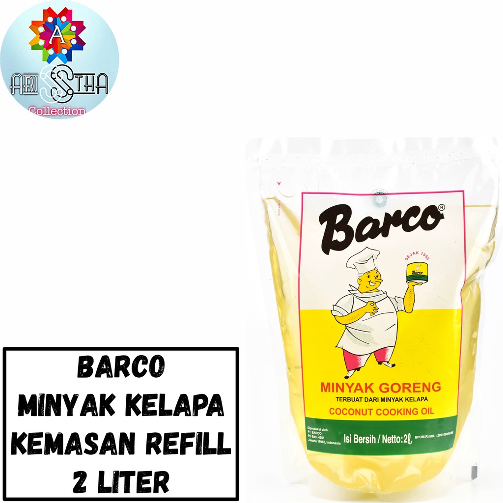 

Barco Minyak Goreng Kelapa Kemasan Refill Pouch 2 Liter
