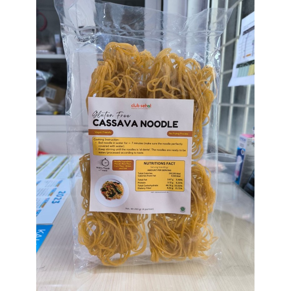 

Mie Cassava Noodle Gluten Free 260gr