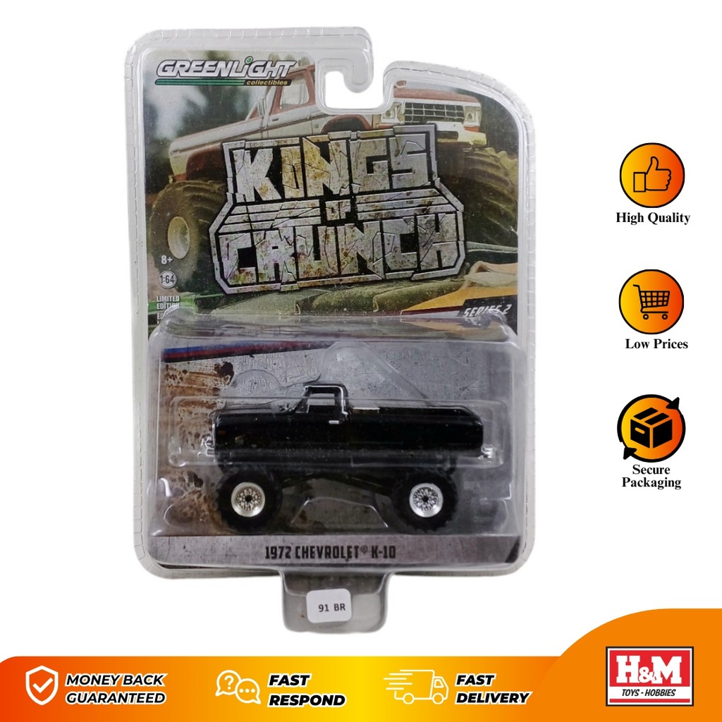 Greenlight Kings Of Crunch 1972 Chevrolet K-10 - 91BR-BR2
