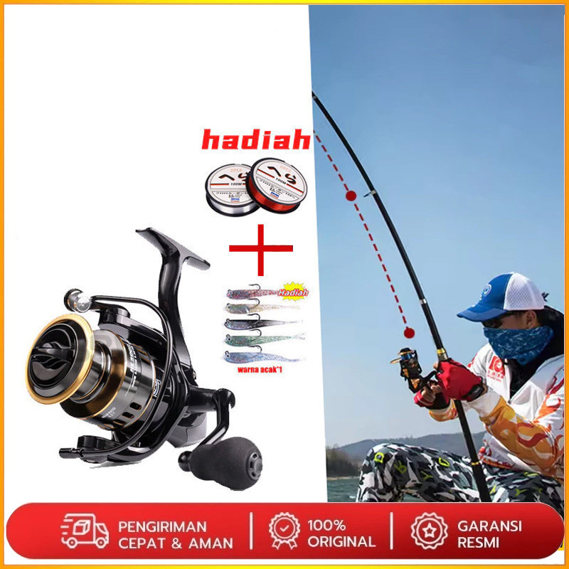 Joran Pancing Set 210cm—360cm Teleskop Joran Set 5.2:1 Reel Pancing Full Set set pancing berkualitas