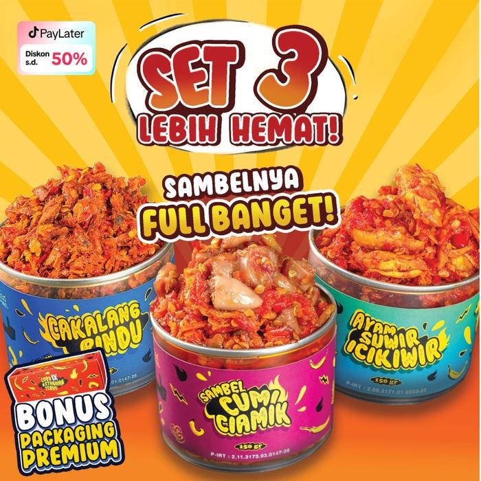 

Eatsambel - Paket Favorit Mas Yangun - CUMI-CKL-AYM