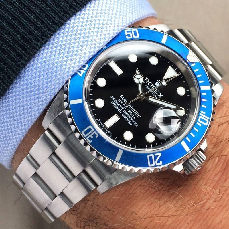 Rolex【100% ASLI ROLEX】Jam Tangan Rolex Pria Rolex Submariner Jam Tangan M126619lb-0003 Automatic 18K