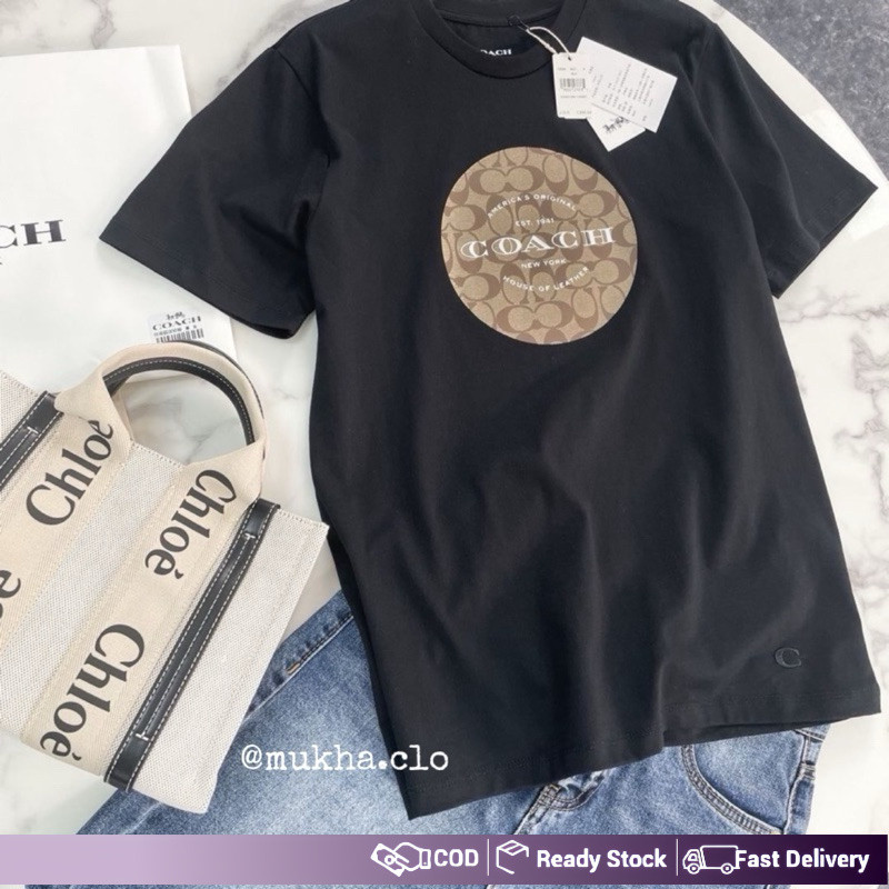 【COD】KAOS COACH PATTERN KAOS COACH AMERICAN ORIGINAL【Desain jenis yang sama】