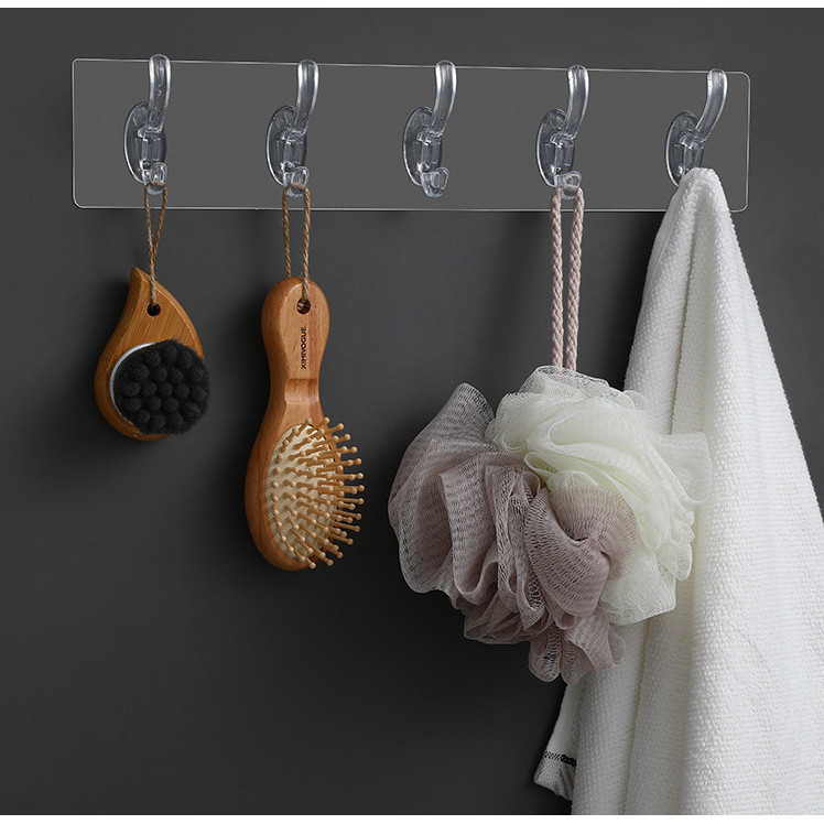 Gantungan Baju Tempel Dinding Pengait Gantungan Baju Dinding Tanpa Paku 𝙆𝙎 𝙎𝙝𝙤𝙥 704