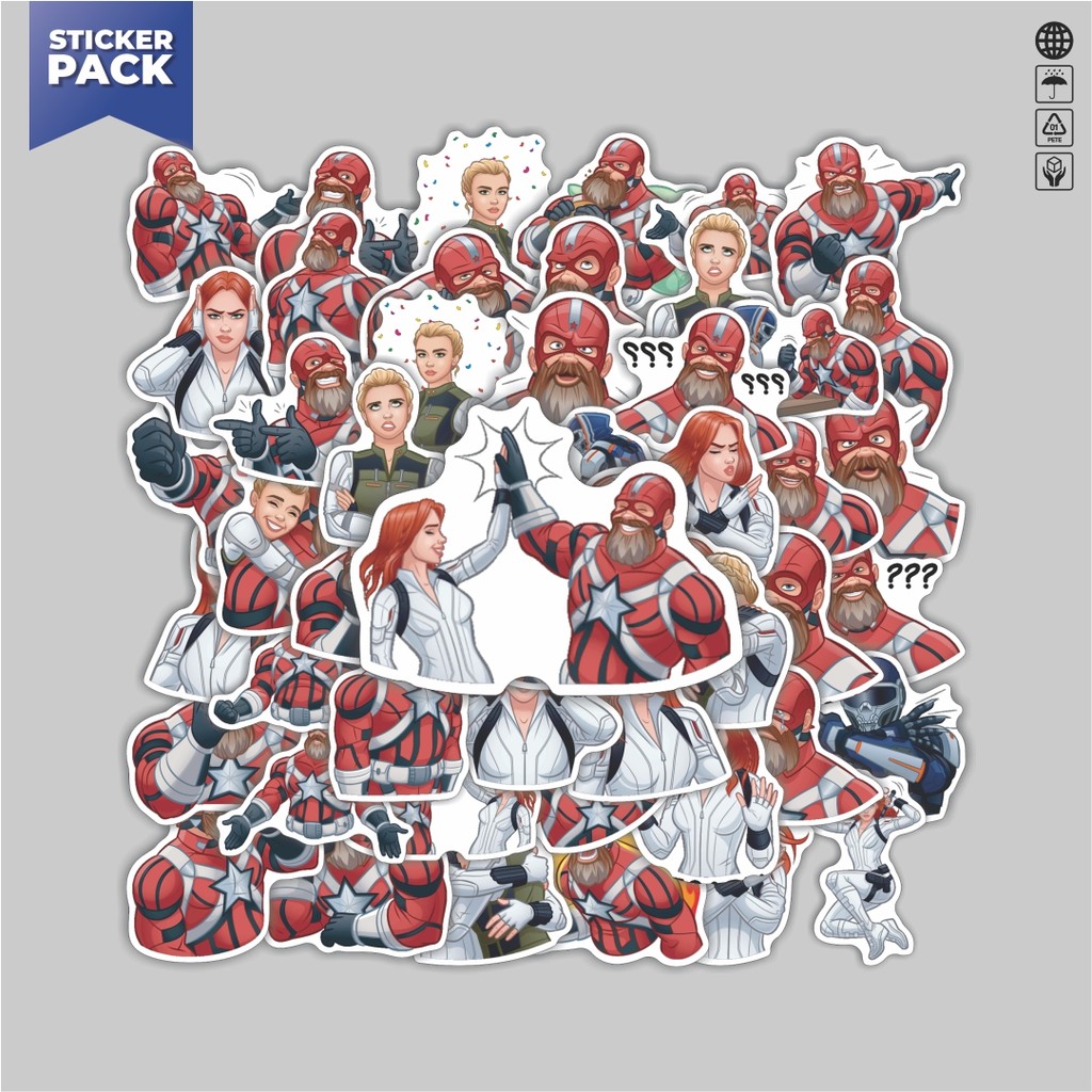 

[100PCS]Stiker Pack Stiker Red Guard [Penjaga Merah] Aesthetic Vinyl Anti Air Dekorasi Sticker Laptop Buku Journal Koper Helm Casing HP Gitar Helm Skateboard