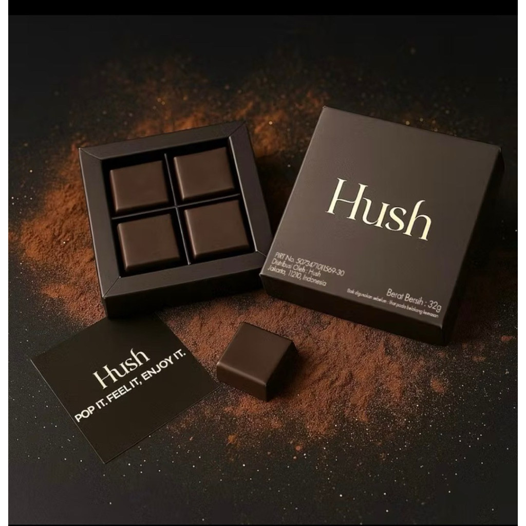

Hush chocolate Dark Chocolate for couple 4pcs