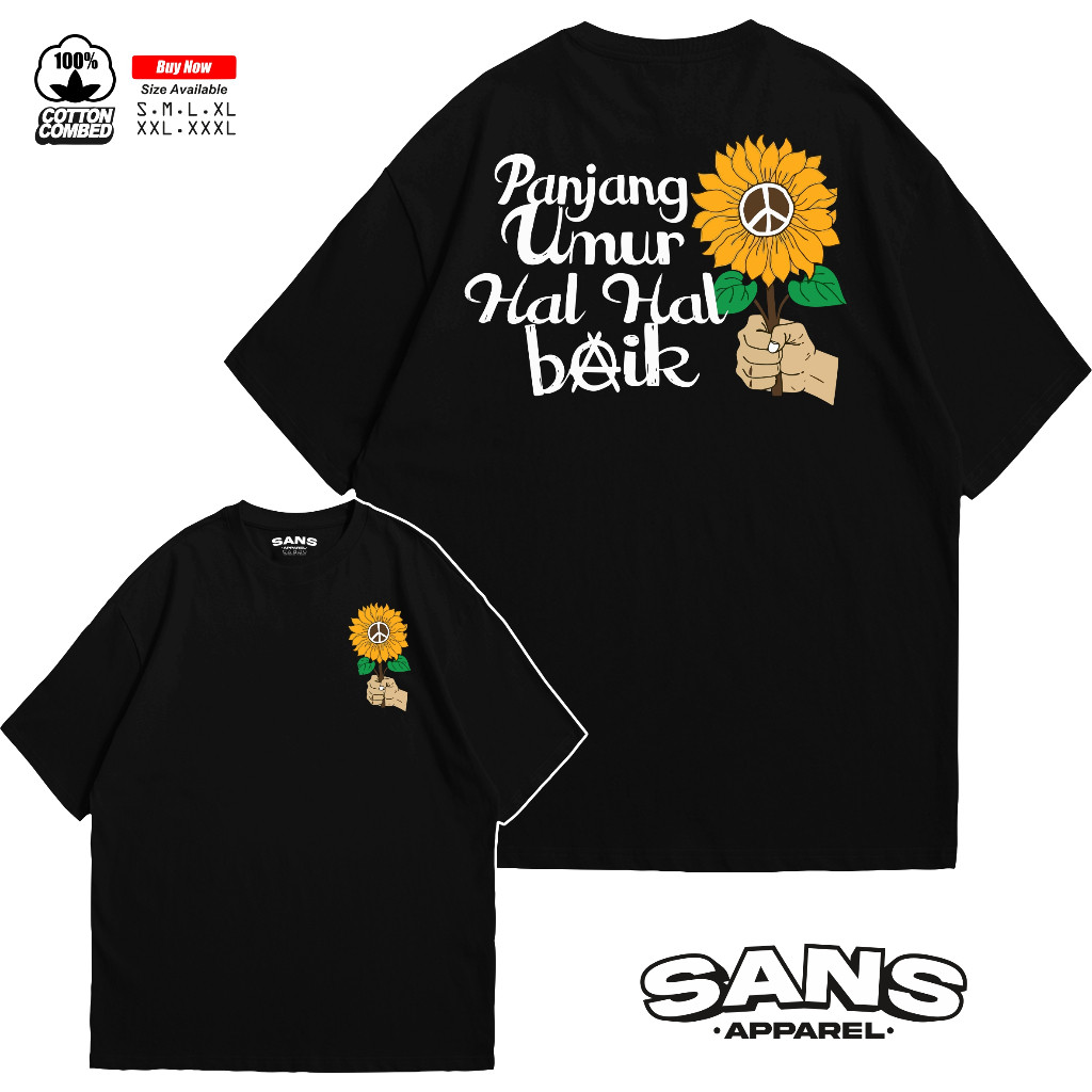 Kaos Pluralisme Panjang Umur Hal Hal Baik New Series - Kaos Pluralisme Terlaris - Baju kata Pluralis