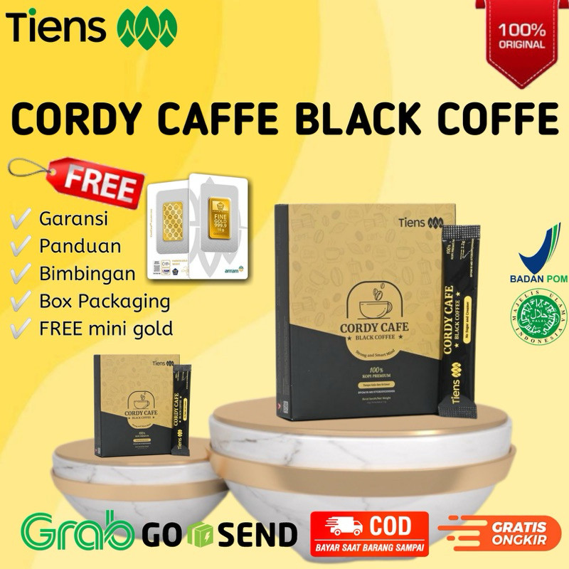 

Cordy Cafe Black Coffe Stamina Pria Kuat Alami - Kopi Hitam Stamina Pria dan Wanita - Cordyseps Kopi Hitam - Tiens Black Coffe