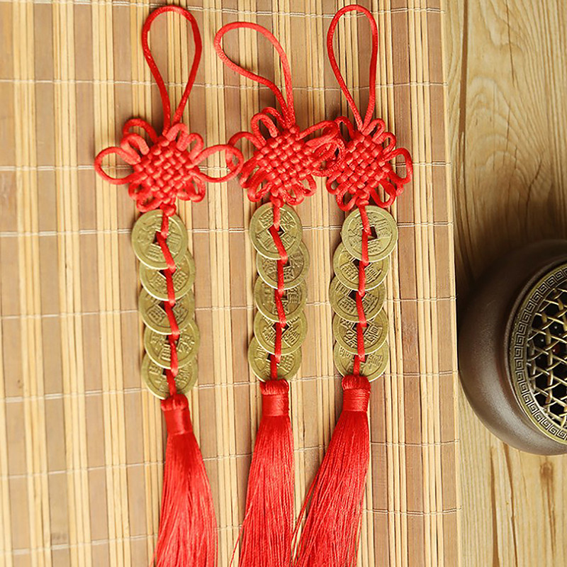 inese Feng Shui Coins Five Emperors Money Authentic Gourd Pendant Zhaocai Town House Copper Coin Tal