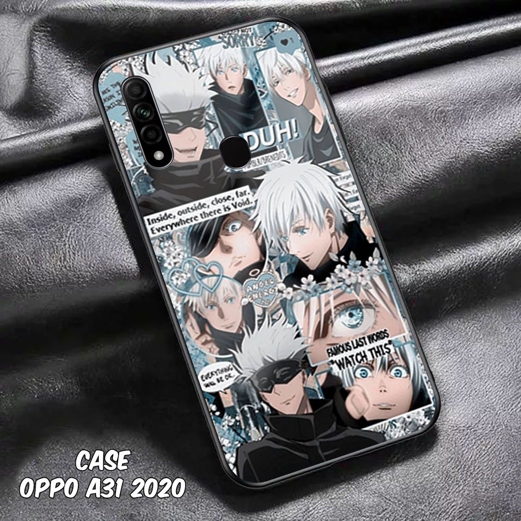Skin Case [KK12] Softcase Glossy OPPO A31 - ALL TYPE SMARTPHONE - Case Bermotif Aesthetic Bisa Reque