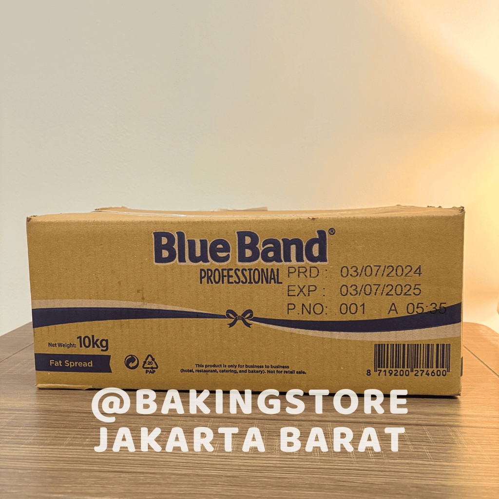 

Blue Band Unsalted Butter Beater - Fat Spread 10 Kg