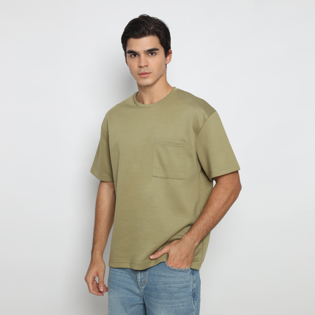 LARUSSO LAB - Molecule Oversize Tee Vol 3 - Dried Green