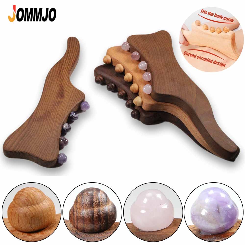 PREORDER JOMMJO Professional Lymphatic Drainage Massager Wood Therapy Massage Tool for Anti Cellulit