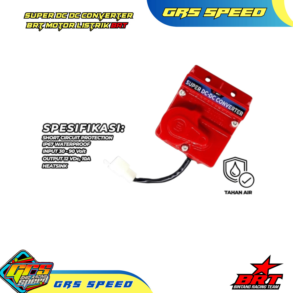 GRS SUPER DC DC CONVERTER BRT MOTOR LISTRIK