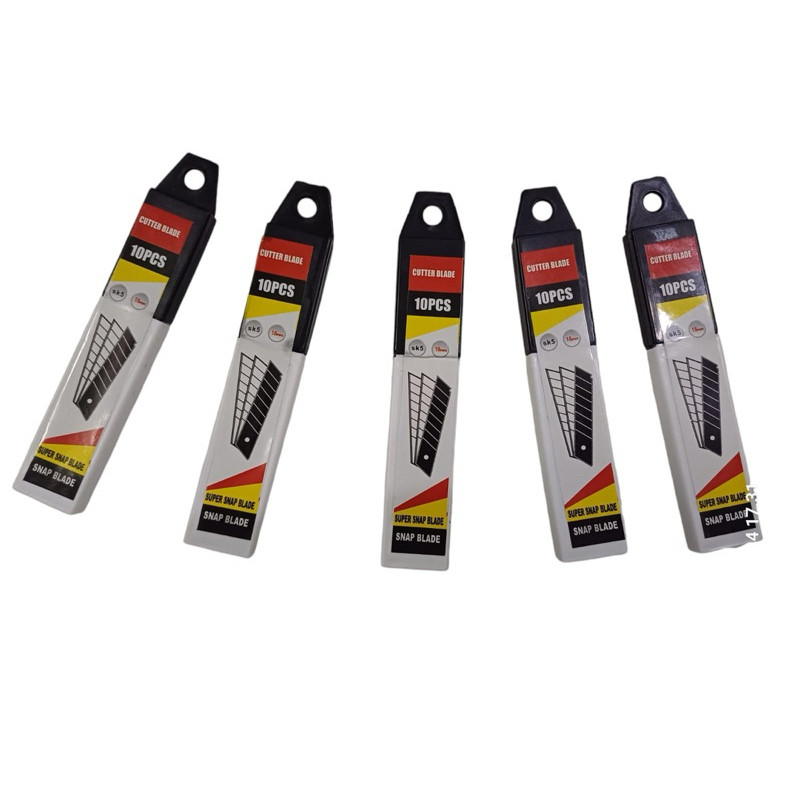 

CUTTER BLADE SNAP -ISI CUTTER PREMIUM TERMURAH 10pc