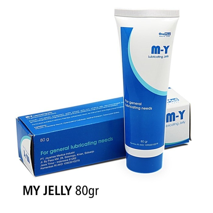 MY Jelly Gel Lubricant Jel Lubrikasi OneMed 80 gram