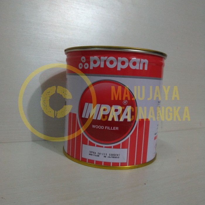 wood filler/dempul kayu impra - sungkai ukuran 1 kg