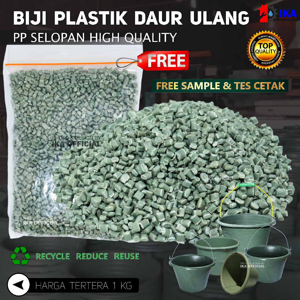 Biji Plastik PP Warna per kg biji plastik PP murni Polypropylene Propan