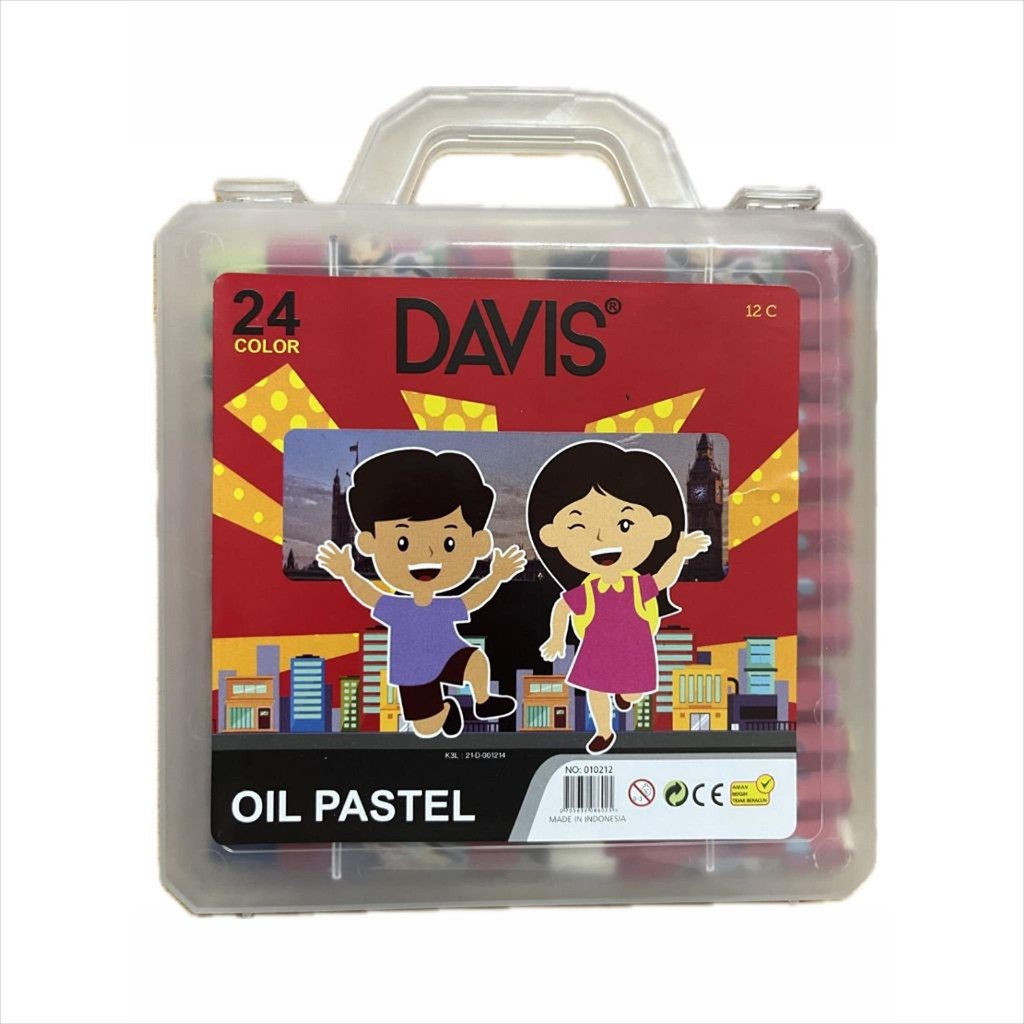 

[C] Crayon Isi 24 Warna Davis (24w)